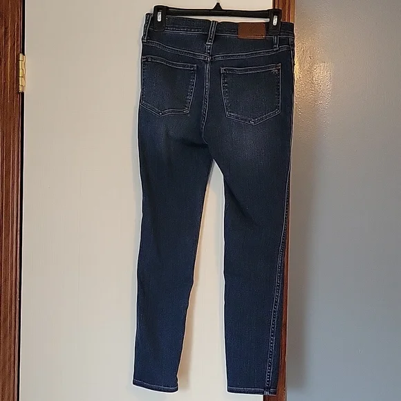 🌻 Madewell Women's 10" High-rise Skinny Jeans Size 26P - Picture 4 of 9